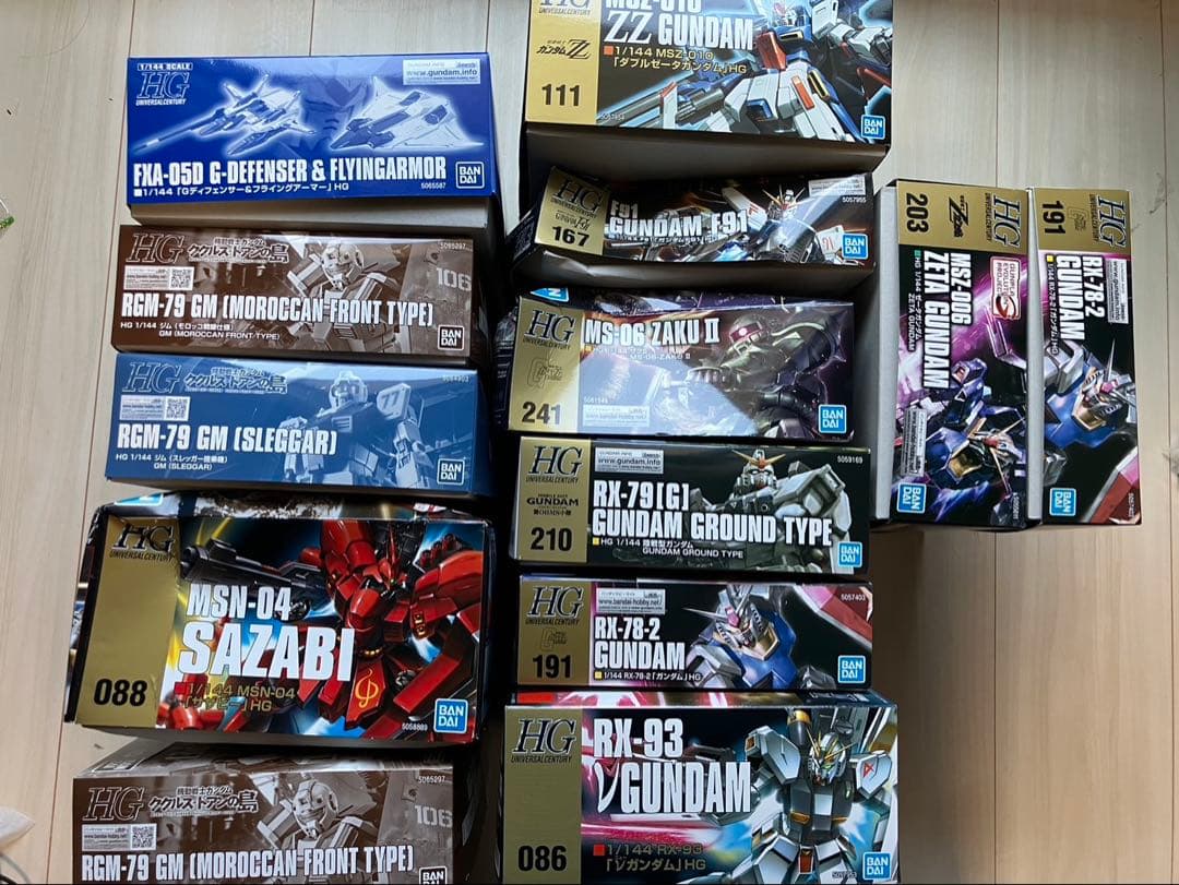 hg ガンプラ まとめ売り 13点 - メルカリ