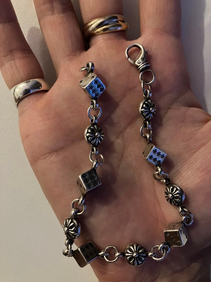 ダイス クロスボールブレスレット クロムハーツ - メルカリ