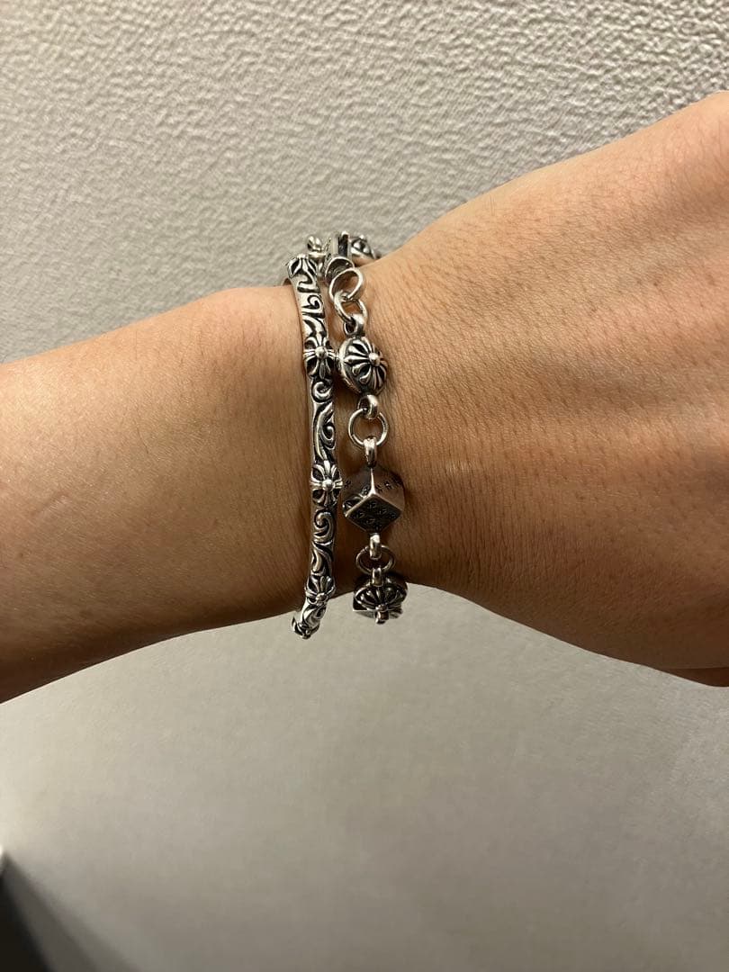 ダイス クロスボールブレスレット クロムハーツ - メルカリ