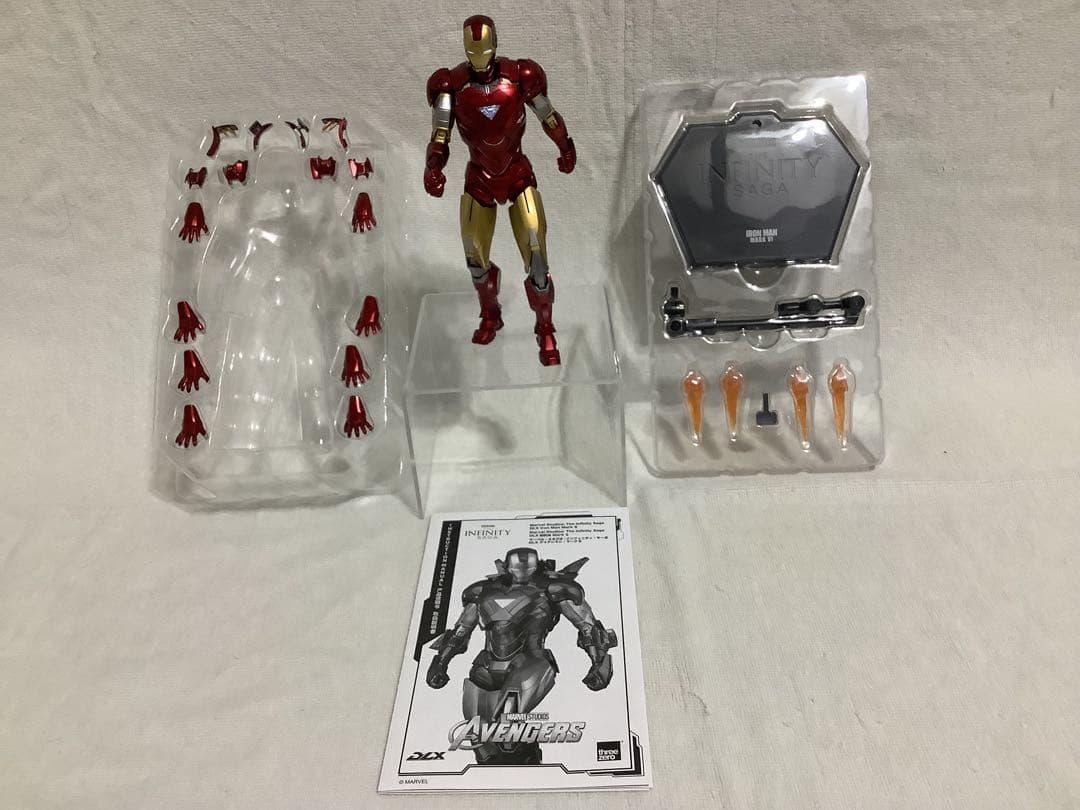 マーベル・スタジオ: インフィニティ・サーガ DLX アイアンマン・マーク6