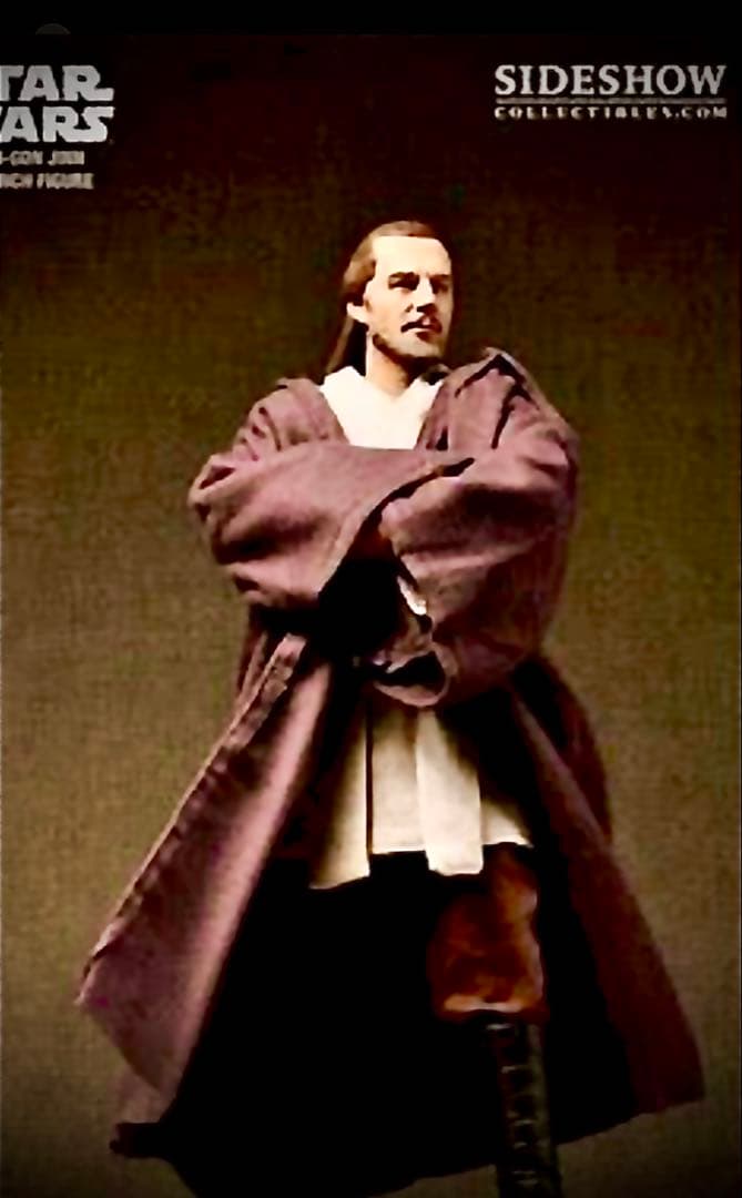 サイドショーダース・モール　クワイガンジン　パダワンオビワン３体セット‼️