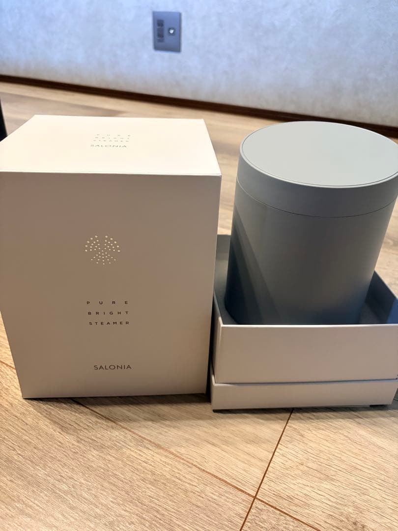 新品未使用品✨SALONIA サロニアスチーマー　ピュアブライトスチーマー Amazon.co.jp: SALONIA サロニア ピュアブライト スチーマー 美顔器