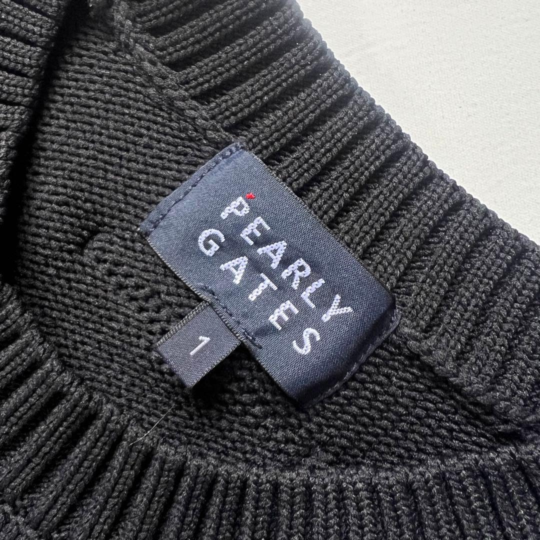 Pearly Gates パーリーゲイツ ラビット うさぎ ニット セーター 黒