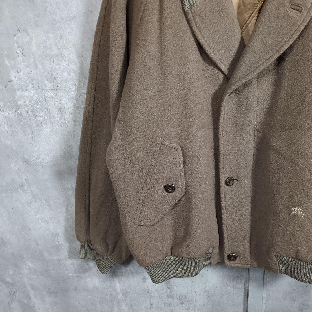 80~90s】BURBERRYS バーバリー WoolJacketハリントン - メルカリ