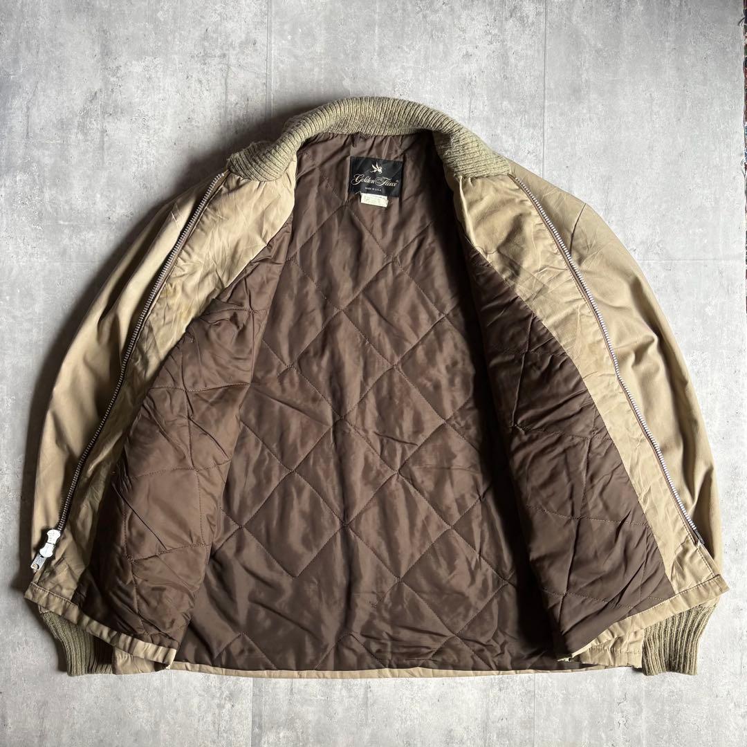 70s vintage】ファラオジャケット ゴールデンフリース usa製 短丈