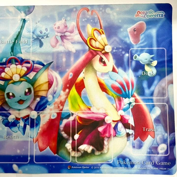 ポケモンカードゲーム プレイマット oceanic operetta - メルカリ