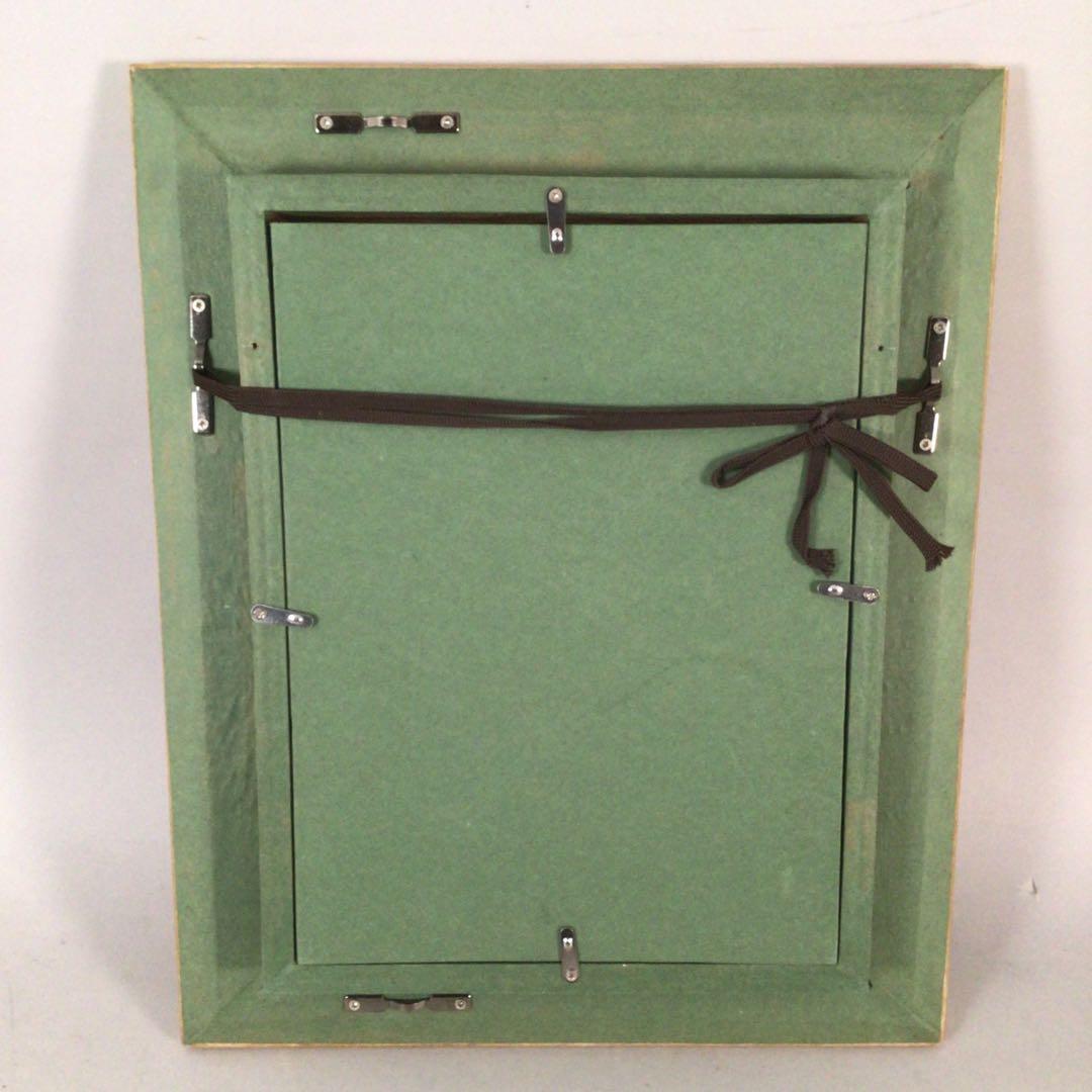 No3888 額装　真作　金原富広「バラ」　2000年 油彩画　裏書有 送料無料