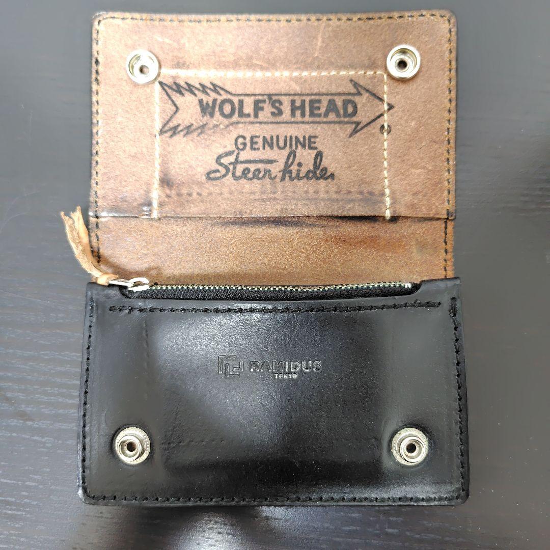 ラミダスxウルフズヘッド ウォレット RAMIDUS×WOLF'S HEAD - メルカリ