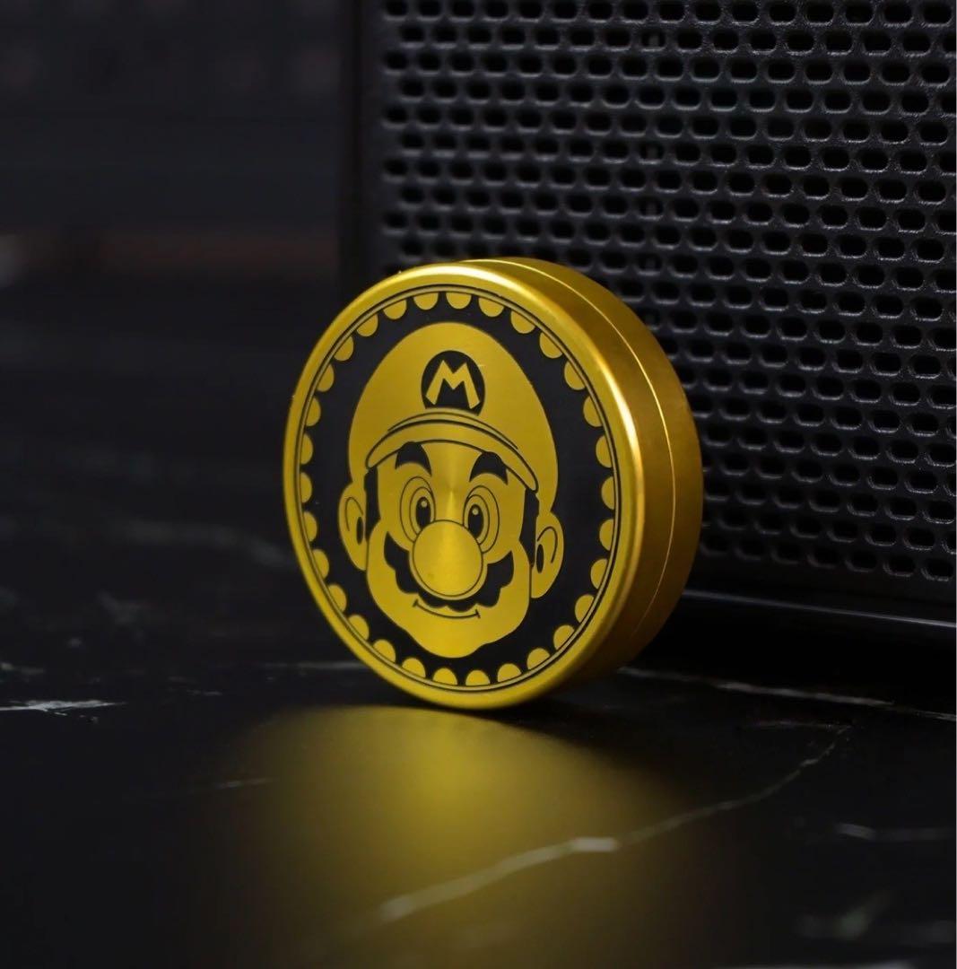 【日本未入荷】フィジェットトイ　マリオ風デザイン ダイヤルフィジェット