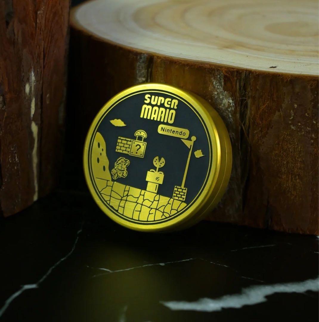 【日本未入荷】フィジェットトイ　マリオ風デザイン ダイヤルフィジェット