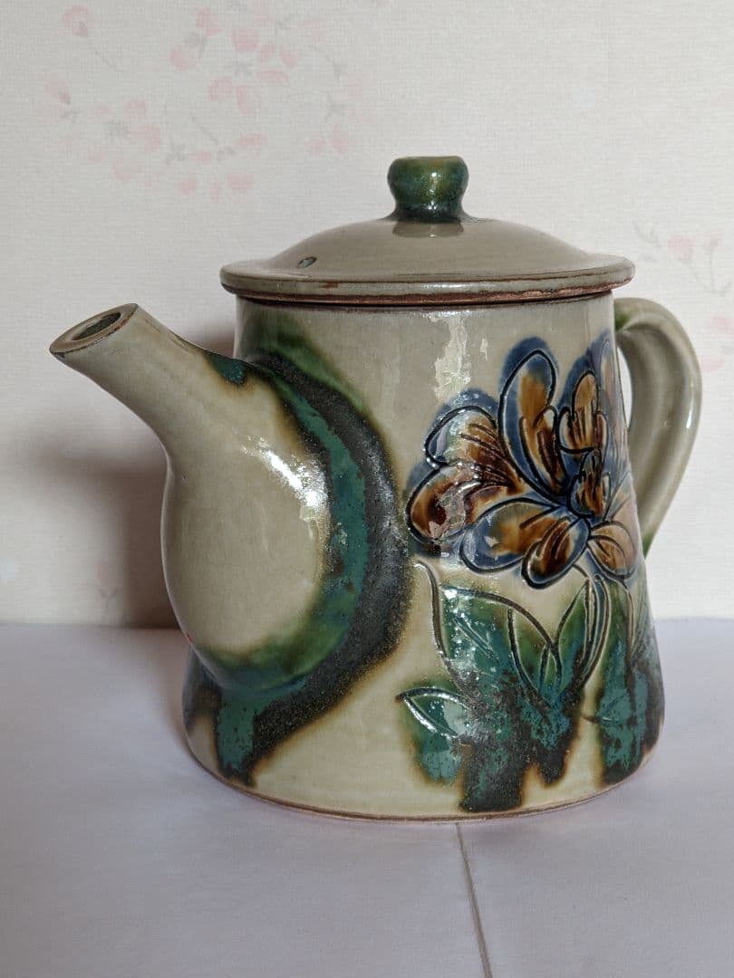 ♦民藝 琉球焼 緑釉流し掛け 箆彫り 草花文 水注 ポット 沖縄 やちむん骨董品 2026年最新】Yahoo!オークション -壺(壺屋)の中古品・新品・未使用品一覧