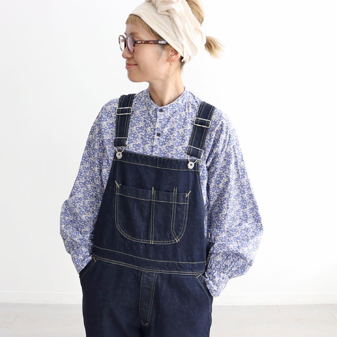 Veritecoeur ヴェリテクール　デニムオーバーオール　サイズ2 Veritecoeur (ヴェリテクール) デニムオーバーオール