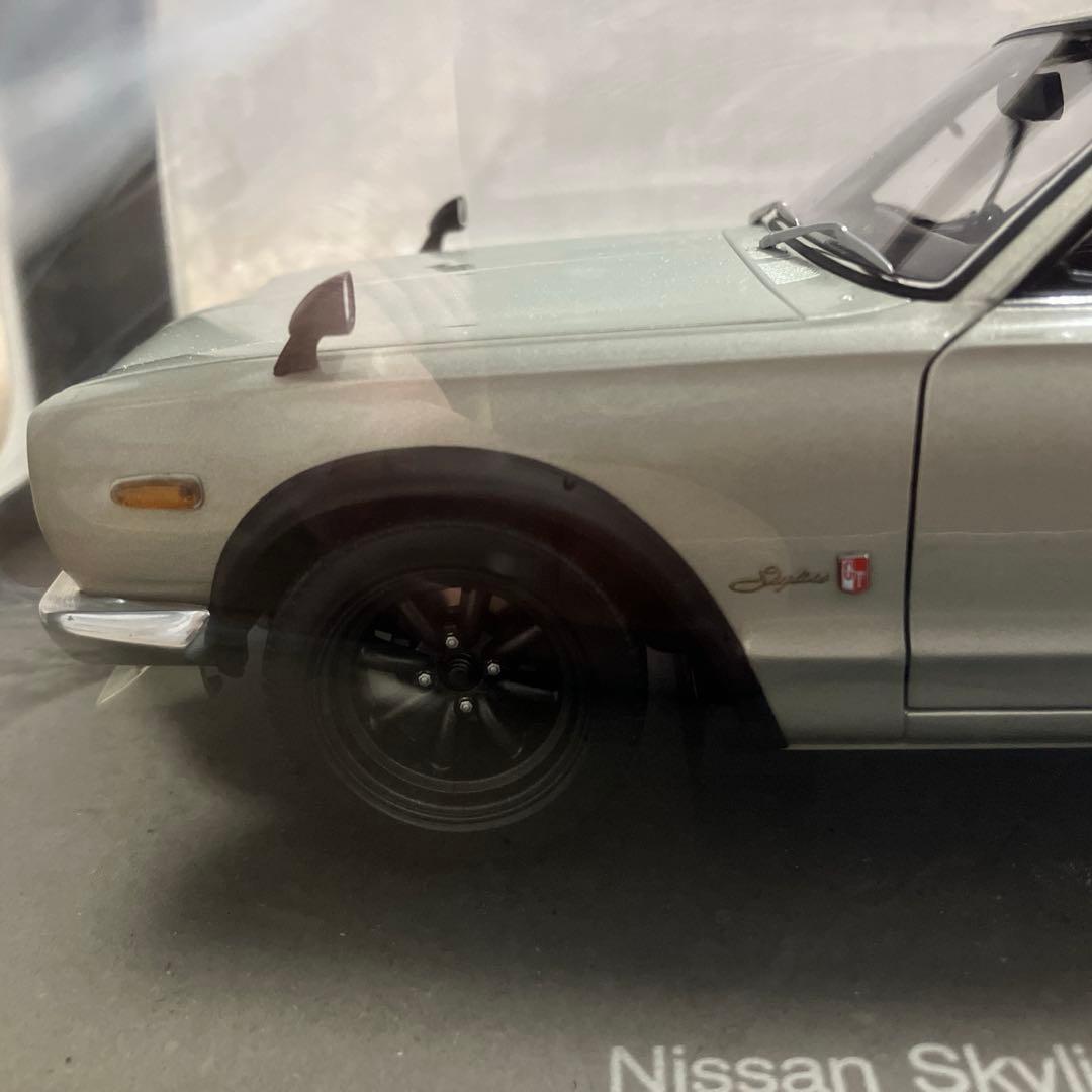 1/18 スカイライン GT-R オートアート シルバー 未開封