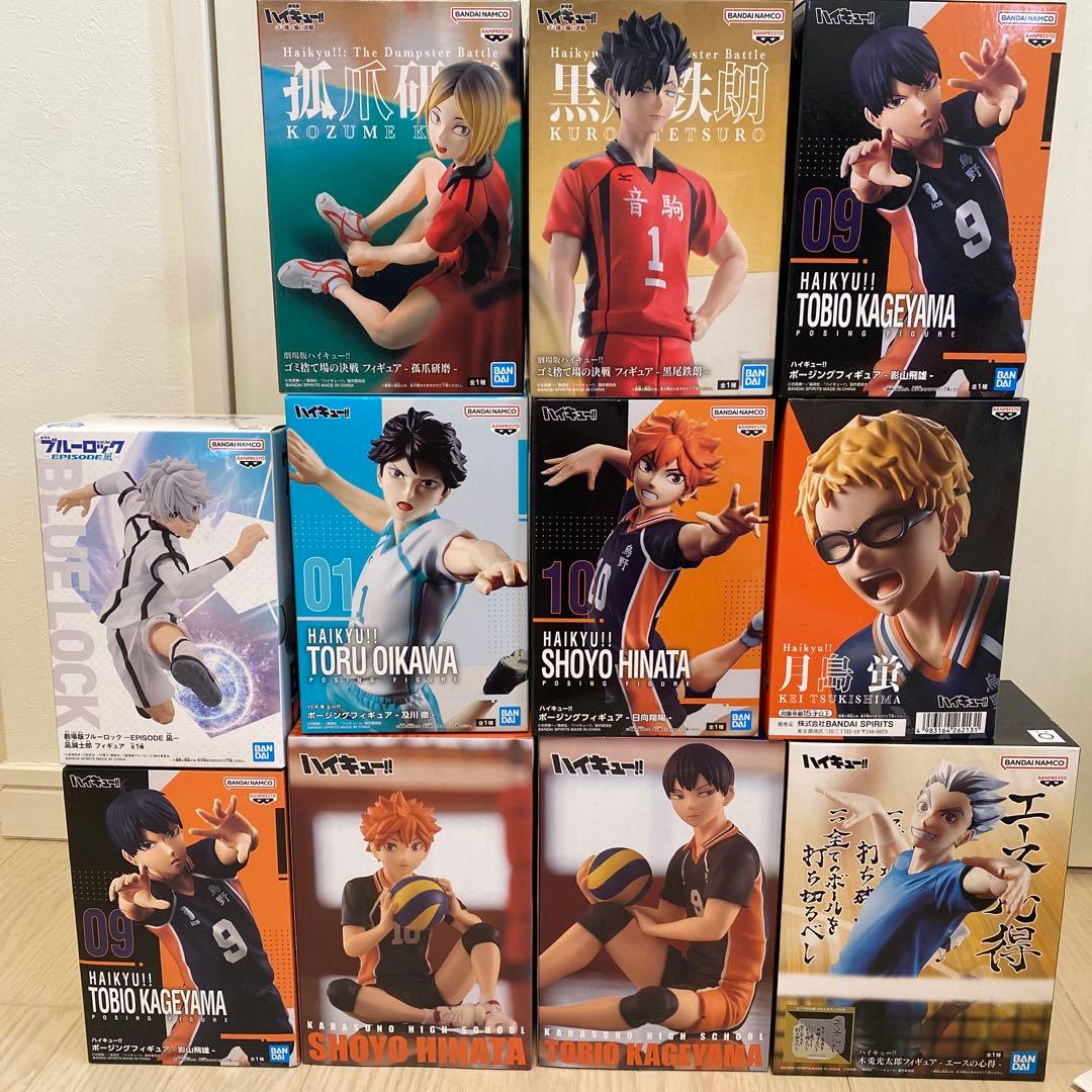 セール中【新品未開封】ハイキュー!! フィギュア ＋ブルーロック凪 プライズ 劇場版ブルーロック -EPISODE 凪- 凪誠士郎 フィギュア (プライズ)