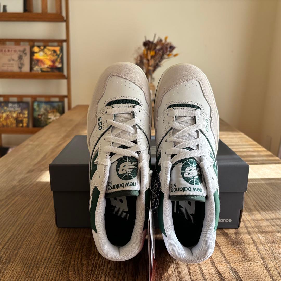 ☆*e様 New Balance BB550WT1 25.5cm WHITE/G