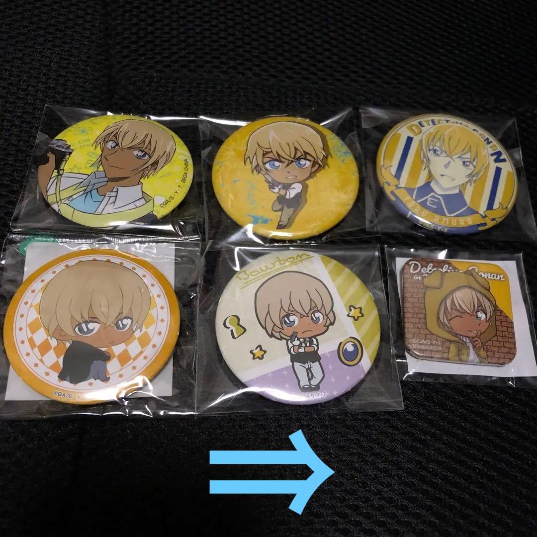 名探偵コナン 缶バッジ 安室透 13点セット