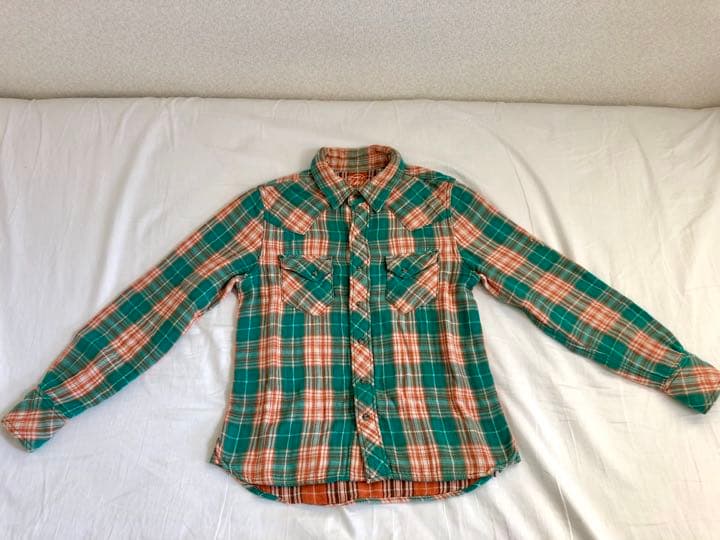 TMT キムタク着 木村拓哉 ダブルガーゼ チェックシャツ XS HERO - メルカリ