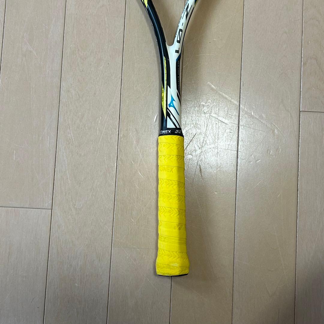 MIZUNO ミズノ XYST Z-01 ソフトテニステ ラケット 黄色 - メルカリ