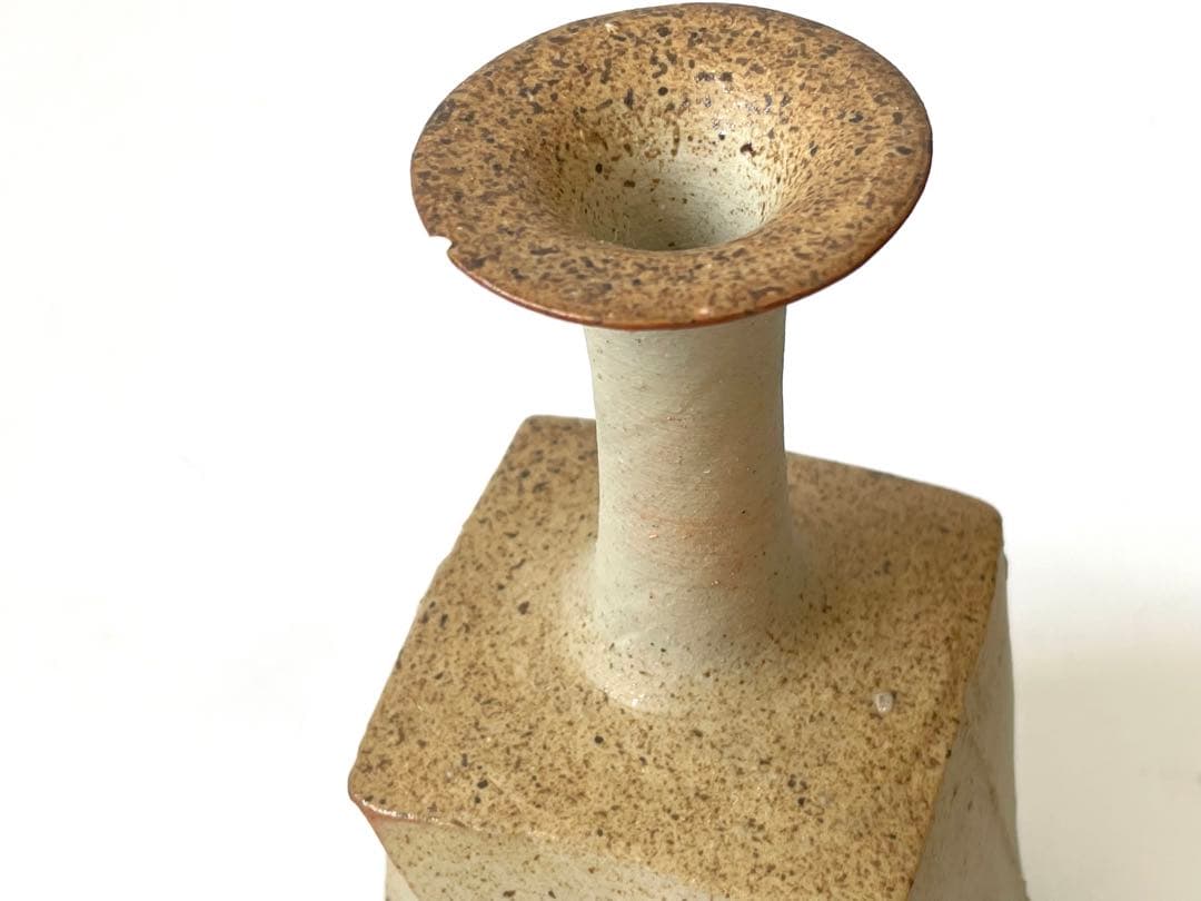 渡辺聡 備前焼 徳利 備前 森陶岳 金継ぎ用※保管中に欠けが大きくなり