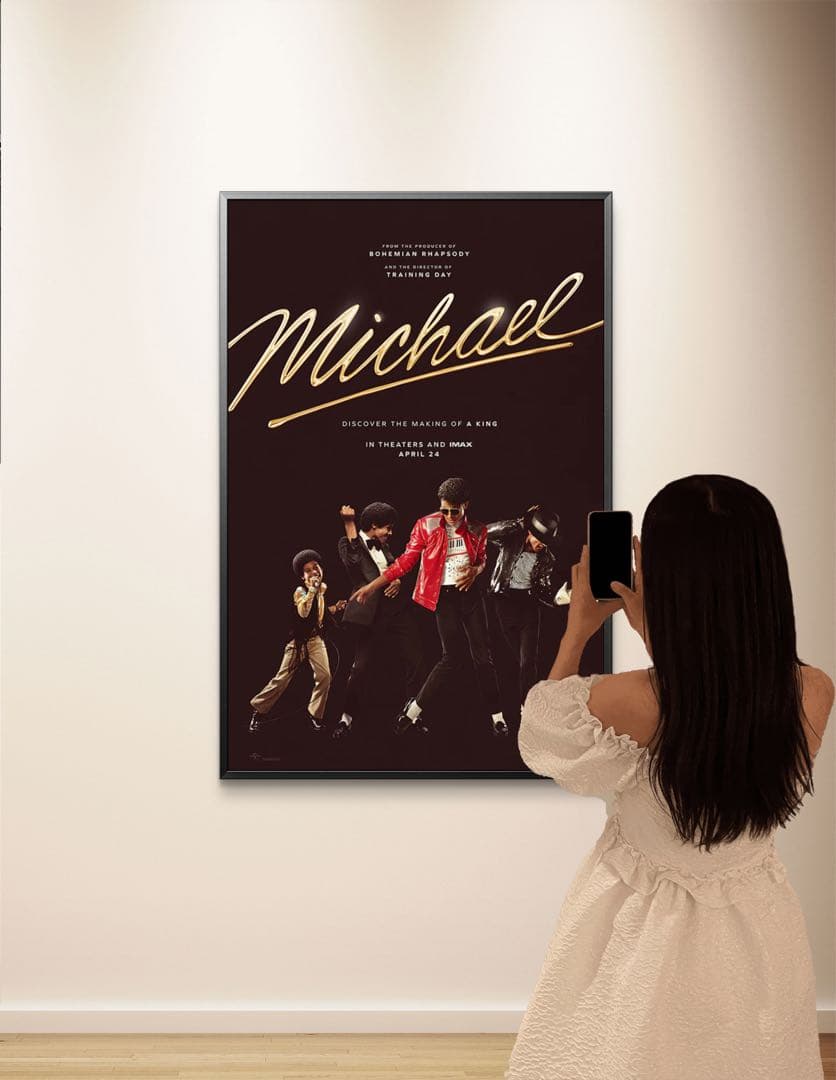 *枚数限定*映画館用両面印刷ポスターUS版:マイケル Michael