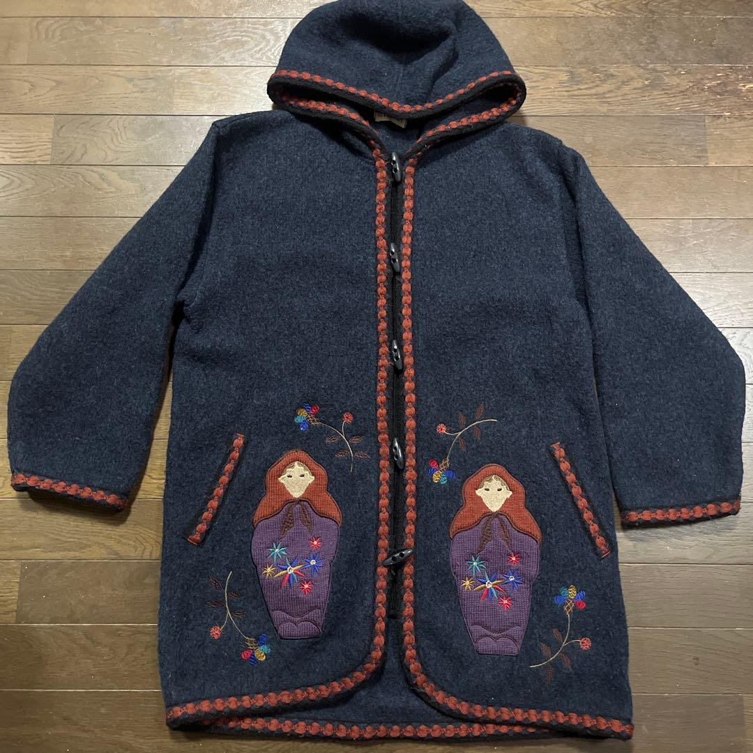 最終価格希少ILY a LONG TEMP刺繍パッチワークフード付woolコート 2026年最新】ily a long tempsの人気アイテム - メルカリ