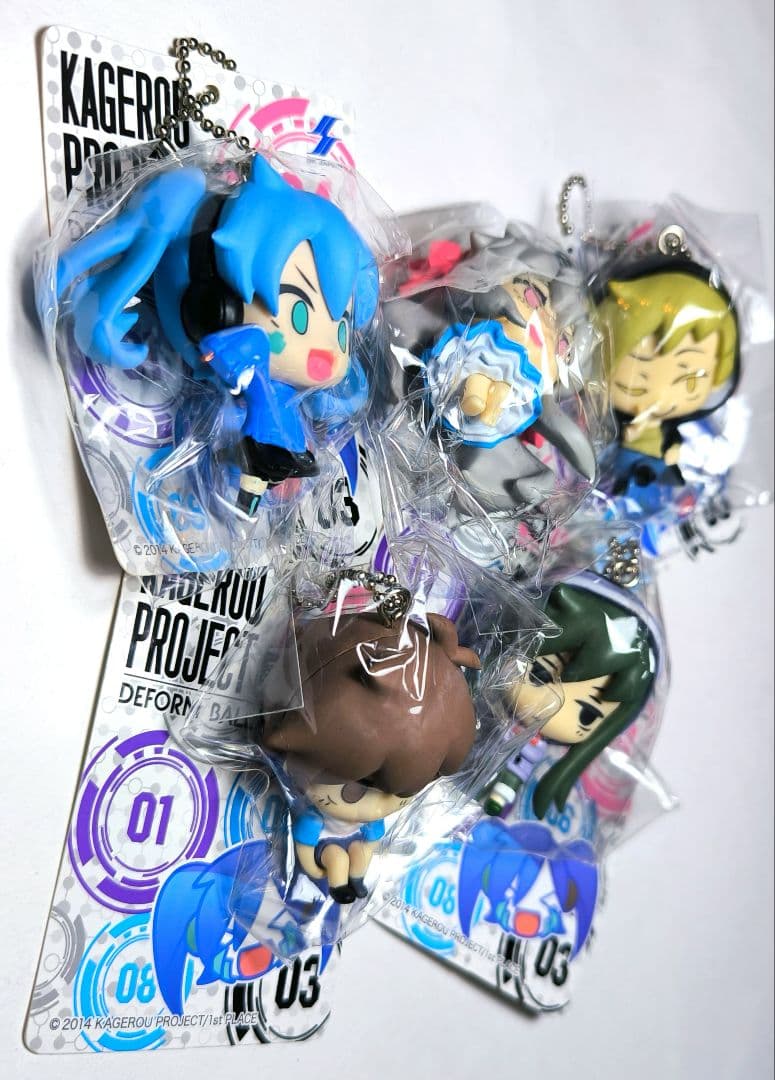 カゲロウプロジェクト デフォメボールチェーン vol.1 2 10個セット