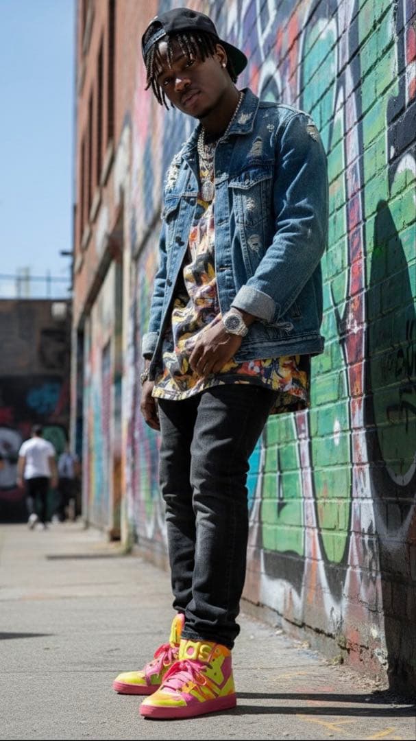 アディダスadidas ジェレミー・スコット ハイカット スニーカー