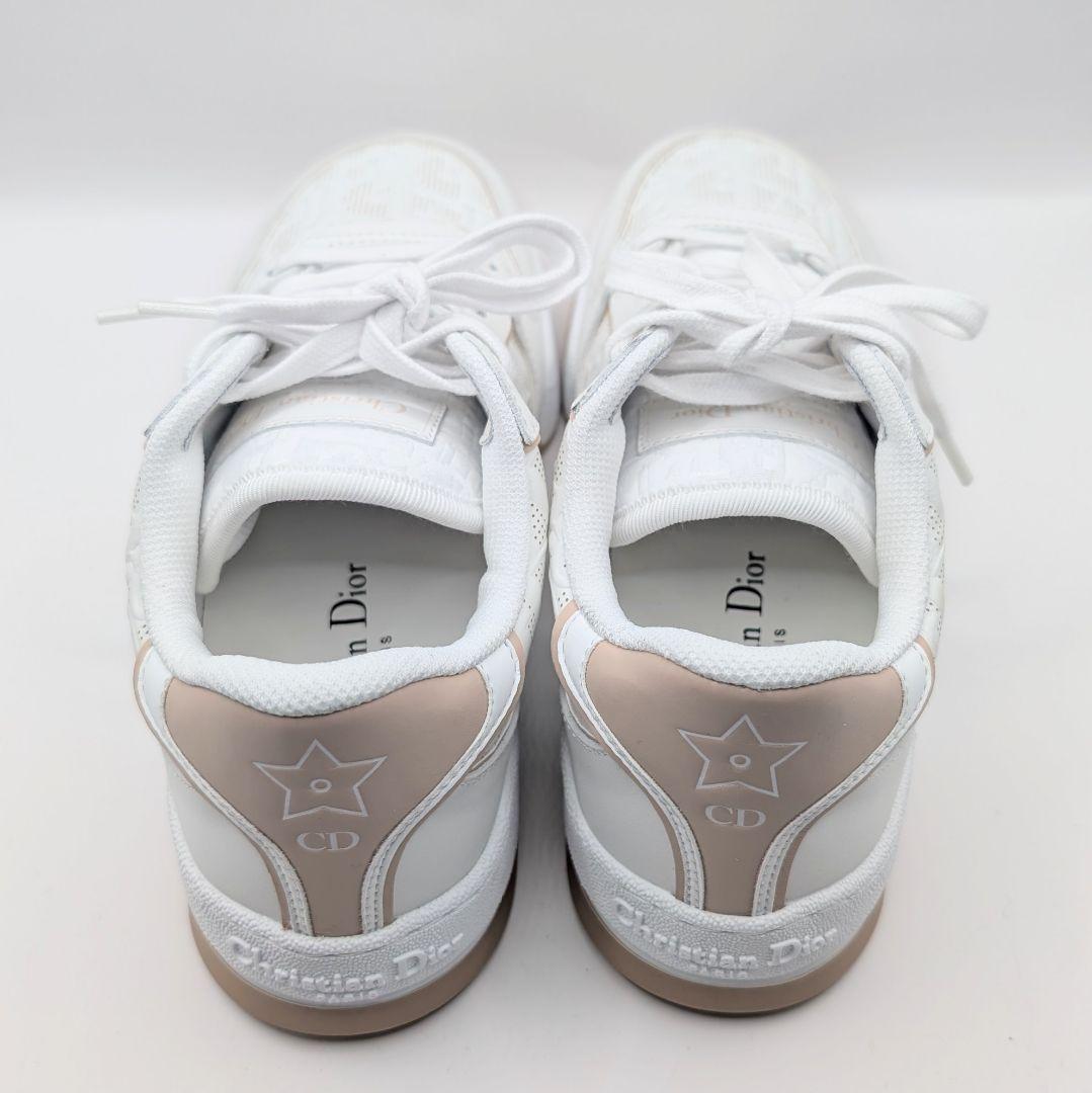 新品未使用 Christian Dior ディオール ホワイト スニーカー - メルカリ