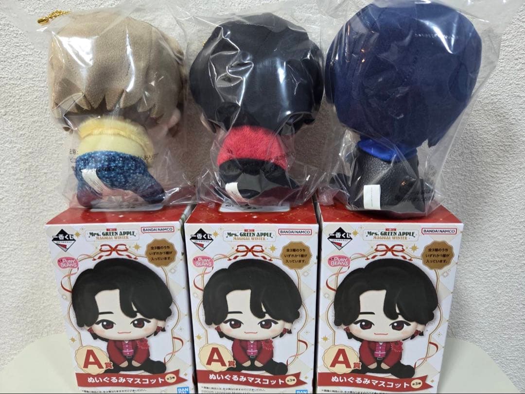 Mrs. GREEN APPLE 一番くじ A賞 全3種コンプ ミセス 1番くじ - メルカリ