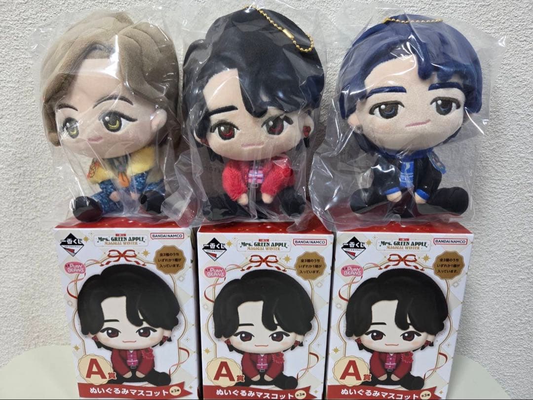 Mrs. GREEN APPLE 一番くじ A賞 全3種コンプ ミセス 1番くじ - メルカリ