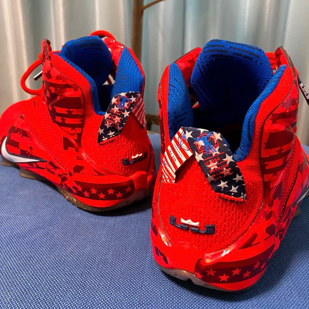 NIKE LEBRON 12 ナイキ レブロン12 インデペンデンスデイ 27c - メルカリ
