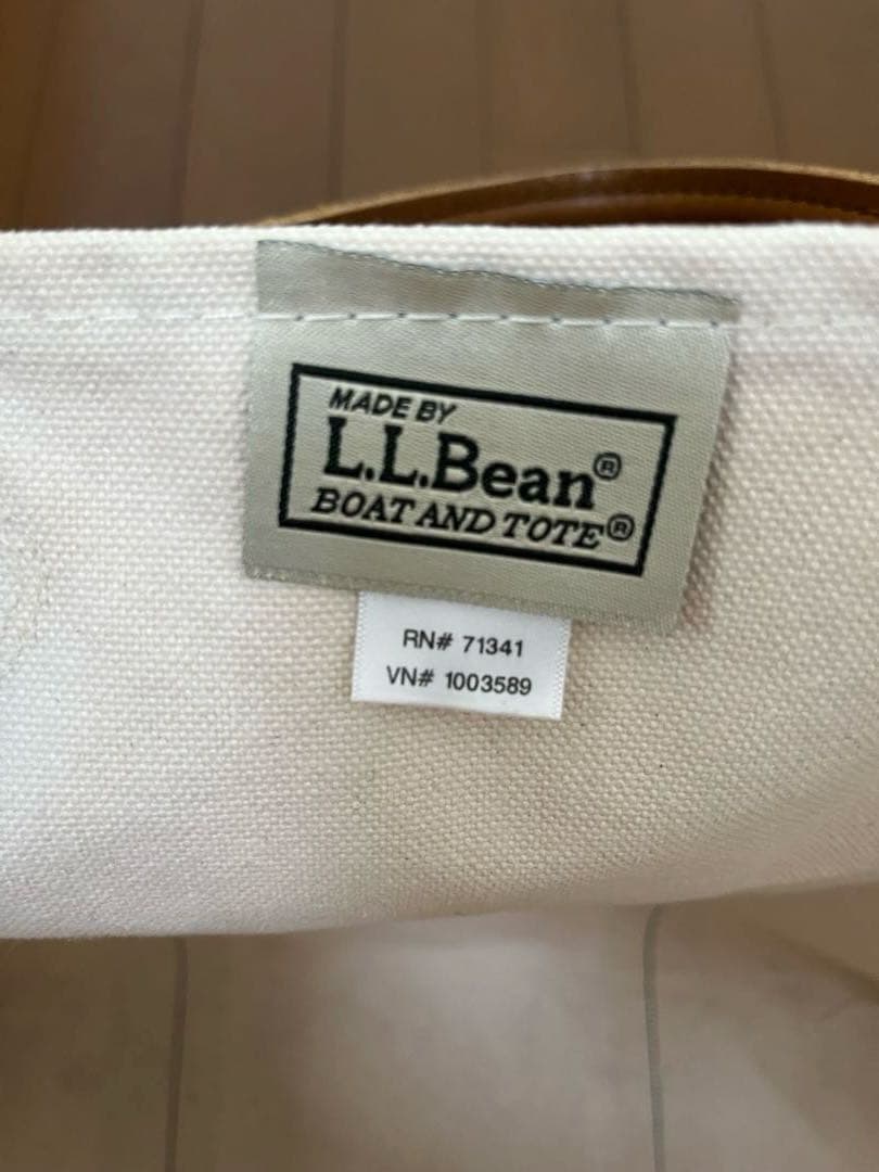 L.L.Bean レザーハンドルボートアンドトート