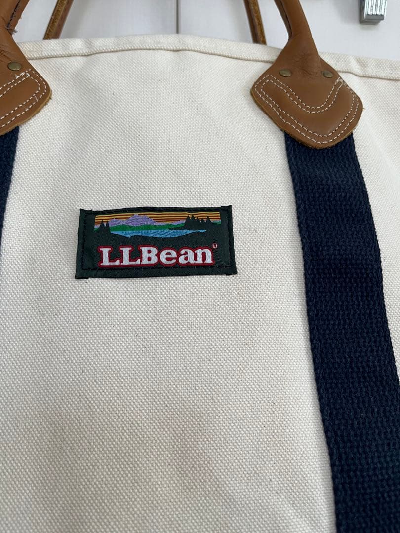 L.L.Bean レザーハンドルボートアンドトート