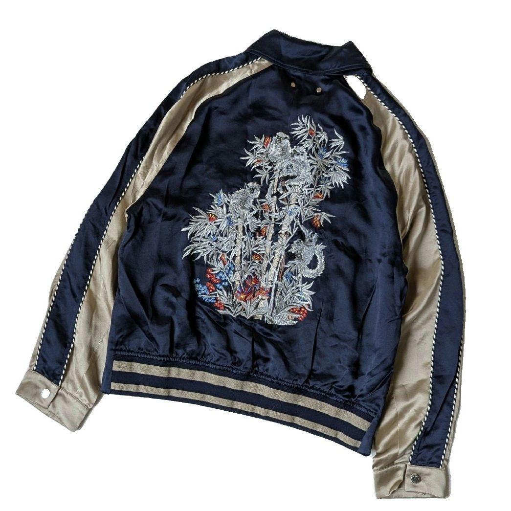 人気モデル】 ルイヴィトン スカジャン ジャケット サイズ52 XL 刺繡