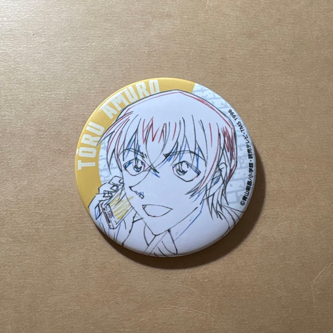 名探偵コナン コナン展 原画缶バッジ 安室透 - メルカリ