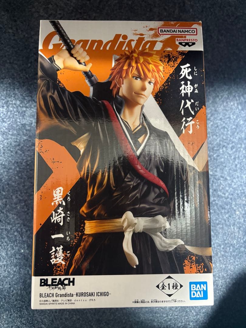 BLEACH Grandista 黒崎一護 フィギュア - メルカリ