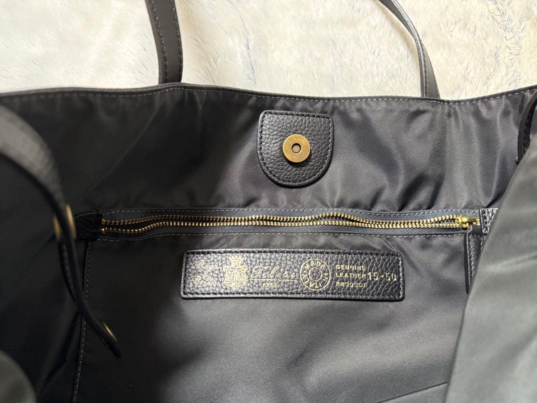 Felisi（フェリージ）シュリンクレザートートバッグ 15/50/LD+DS黒