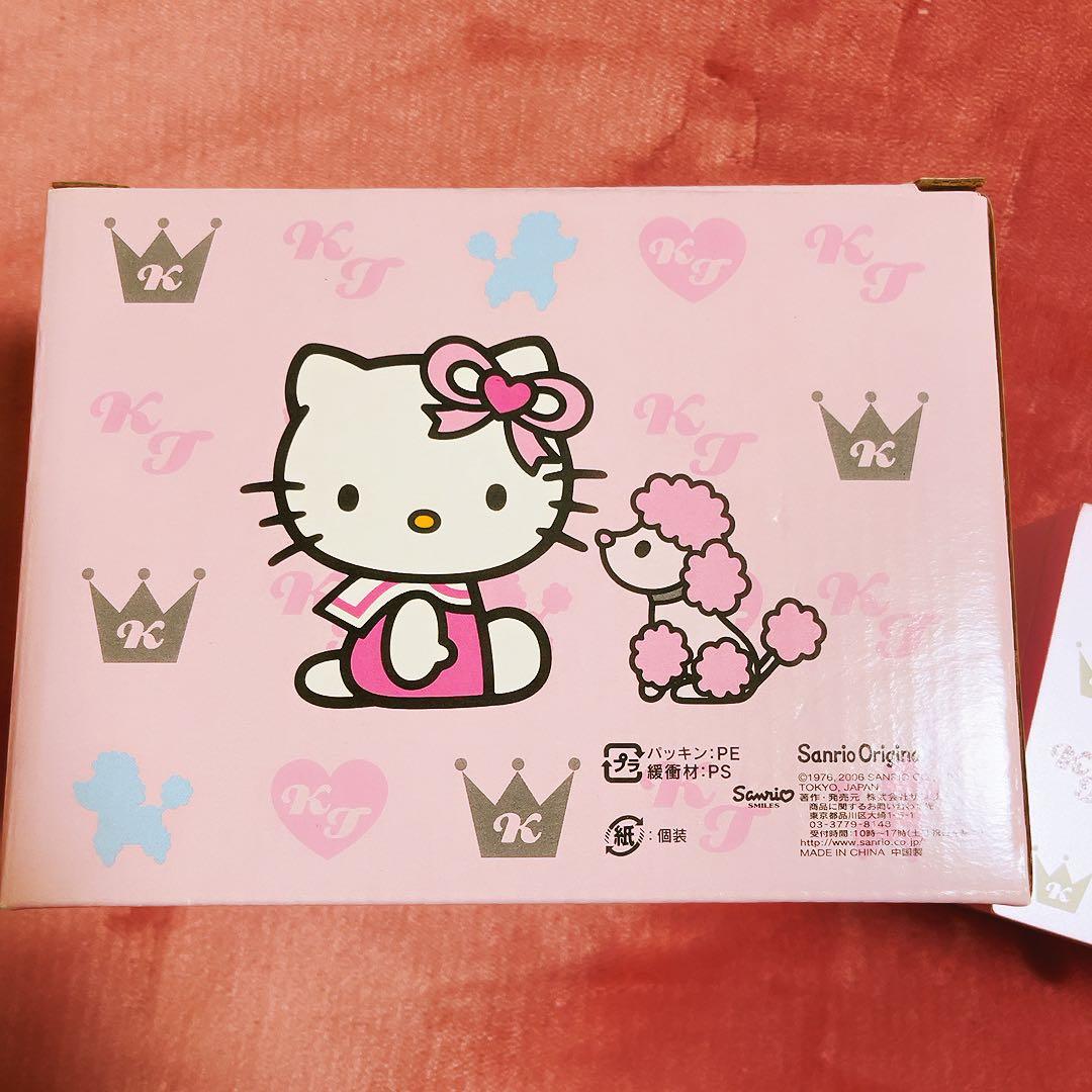 希少レア　ハローキティ　木製チェスト　ジュエリーケース　小物入れ　サンリオ