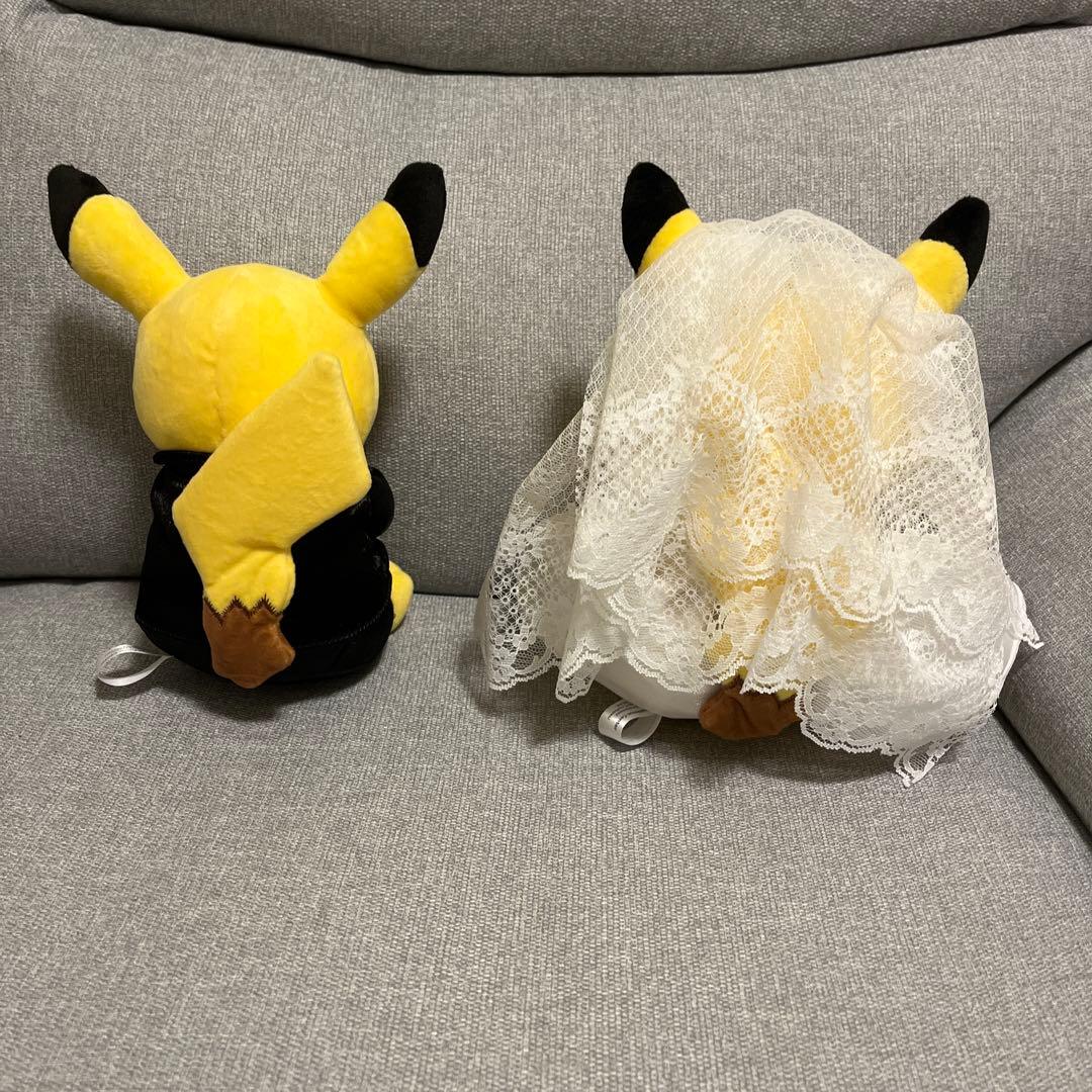 ピカチュウ　ウェディング　ぬいぐるみ