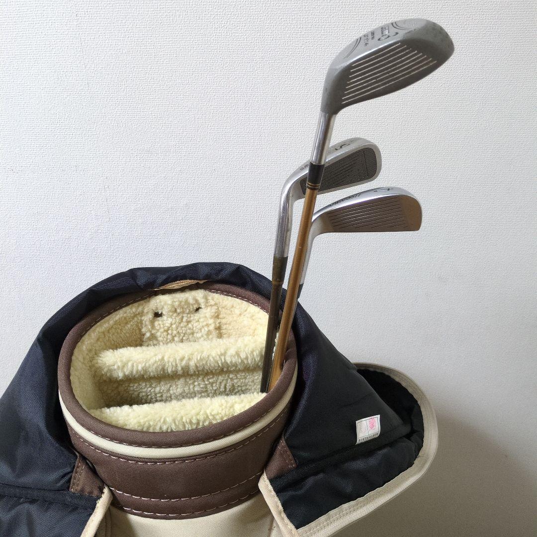 初心者用クラブとボール付き プーさんキャディーバック - メルカリ