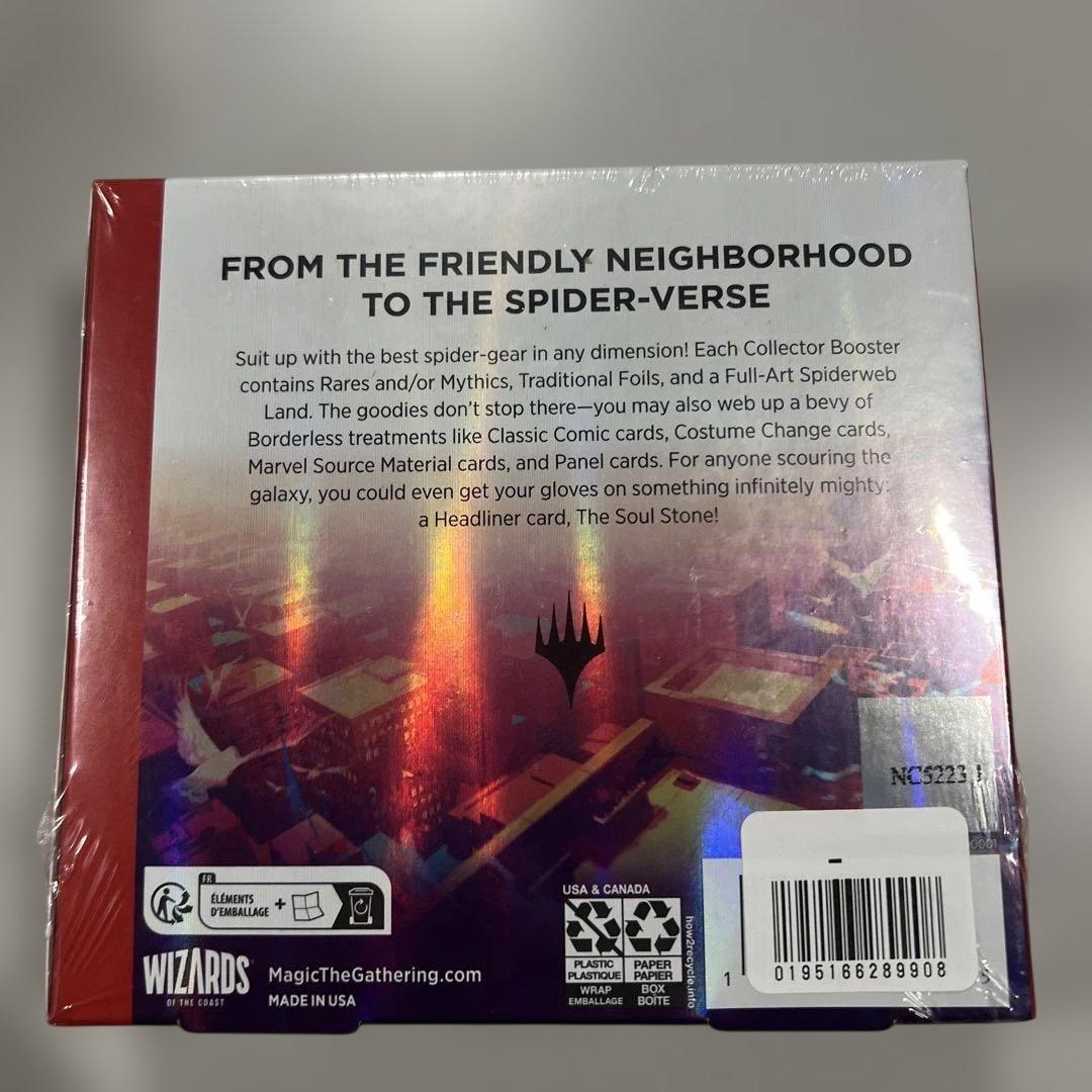 【新品未開封】MTG スパイダーマン コレクターブースター 英語版BOX
