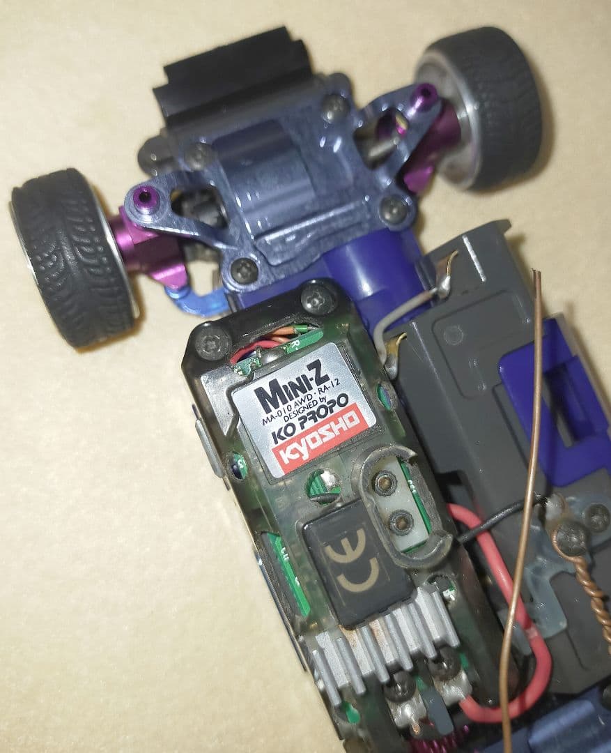 京商 ミニッツ MA-010 AWD RA-12 シャーシ カスタム品 動作品