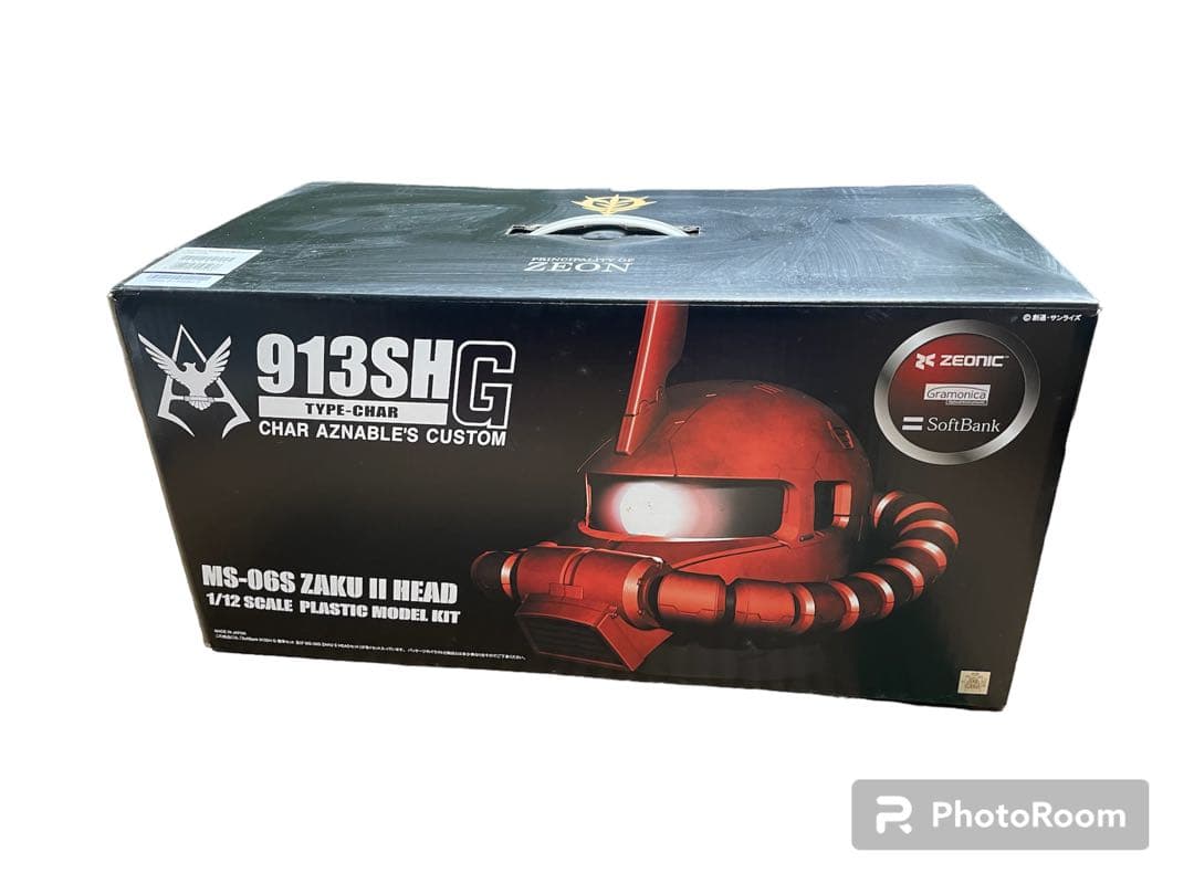 913SH G MS-06S ZAKUⅡ HEADフルセット Mobile Suit Gundam BN Head Collection Vol.3 MS-06S ZAKU II Head Sculpt