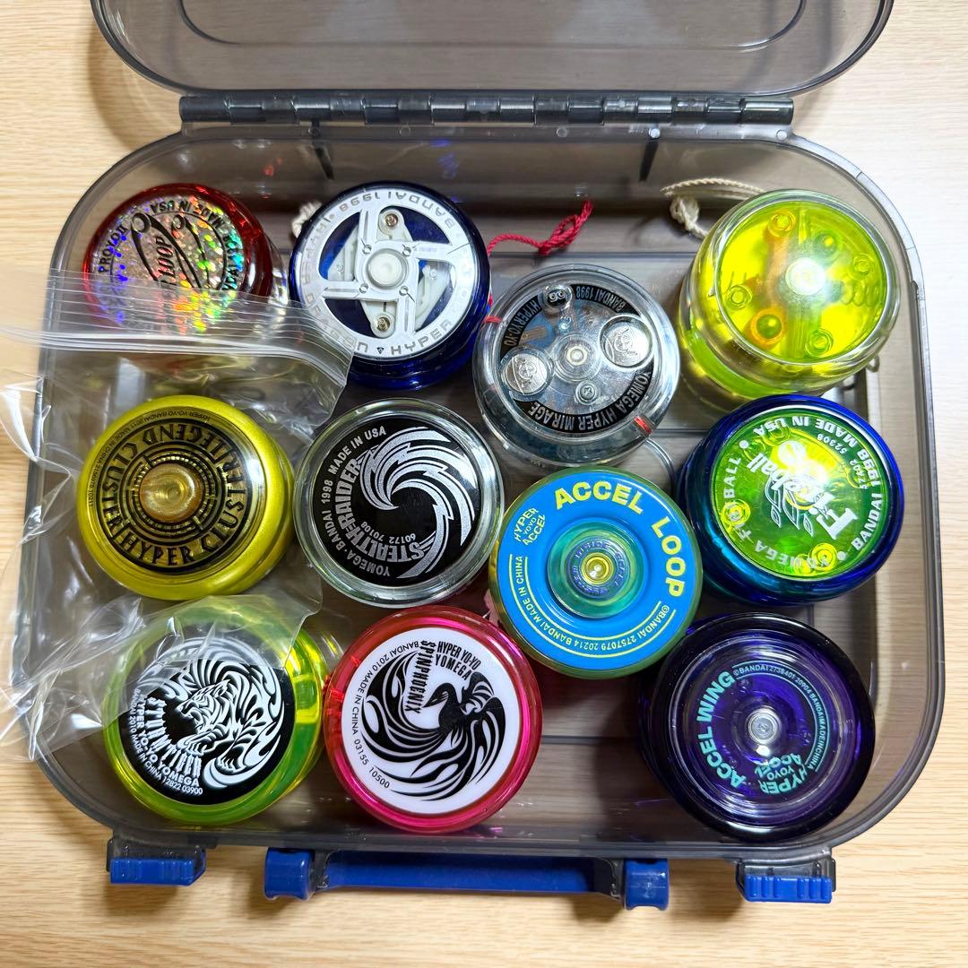 ハイパーアクセル ハイパーヨーヨー 11セット ケース付き - メルカリ