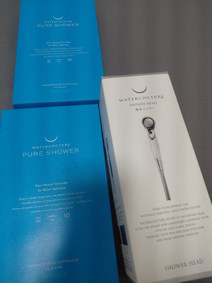 WATER COUTURE 浄水シャワー　カートリッジ10個セット×２セット 塩素除去シャワーヘッド「ウォータークチュール」浄水シャワー