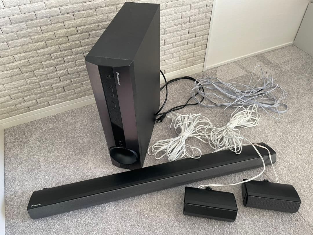 Pioneer 5.1ch HTP-SB760 サウンドバーセット ブラック