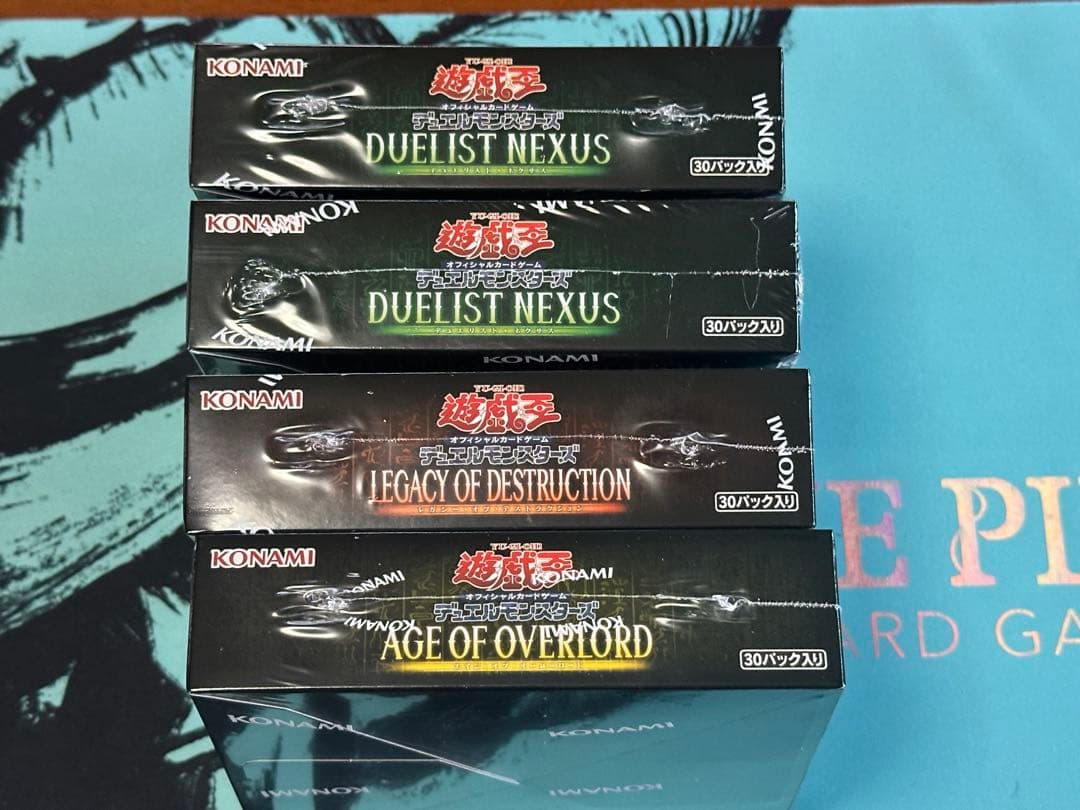 【遊戯王】 新品未開封合計4BOX