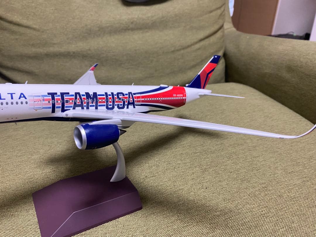 傷ありGemini Jets Airbus A350-900 デルタ航空