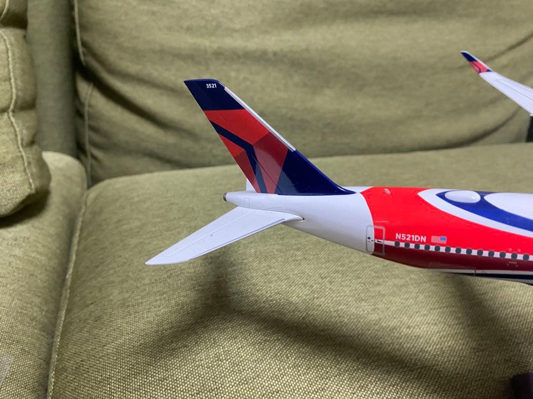 傷ありGemini Jets Airbus A350-900 デルタ航空