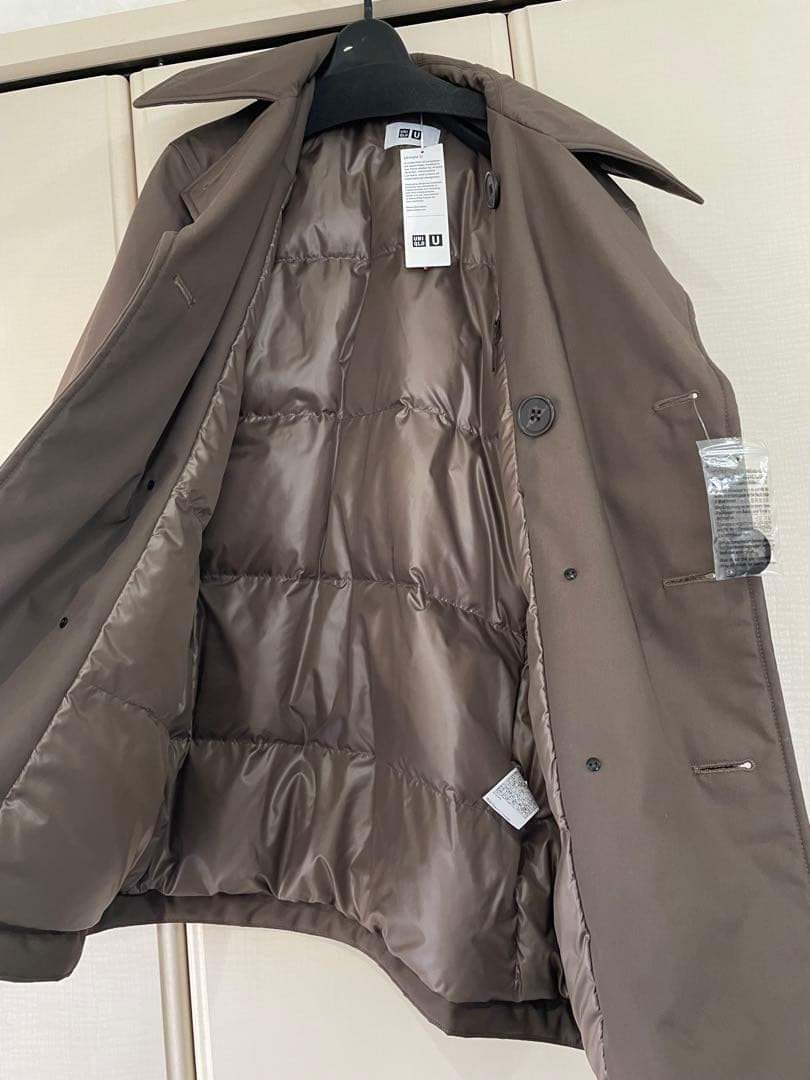 UNIQLO -U ウォームパデットピーコート Mサイズ
